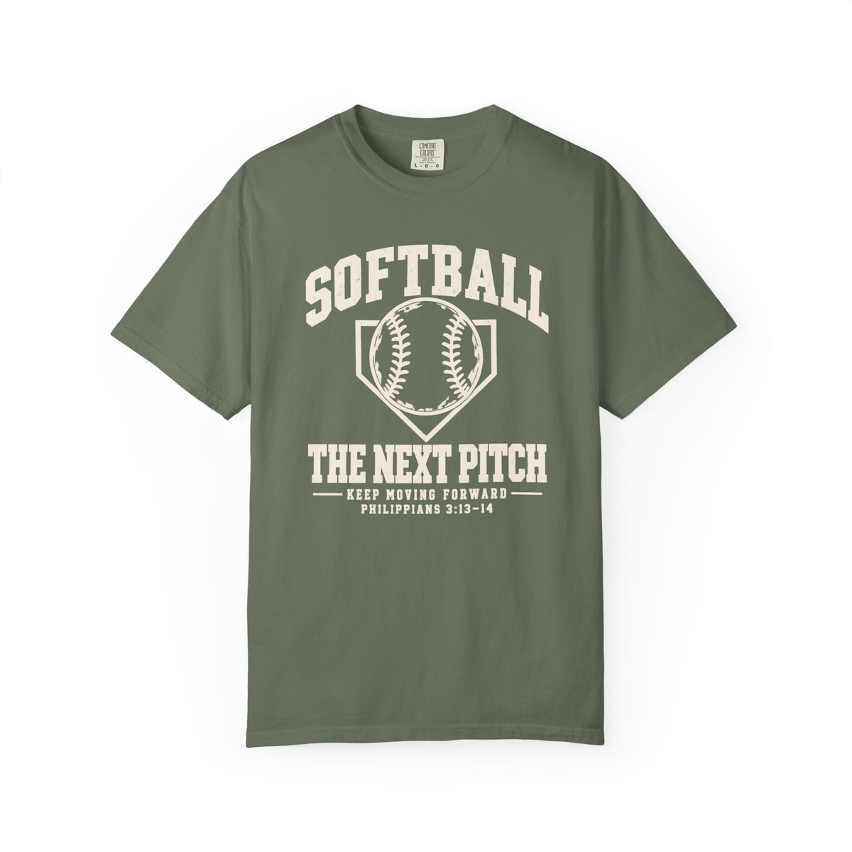 Softball "The Next Pitch" Christian T-Shirt