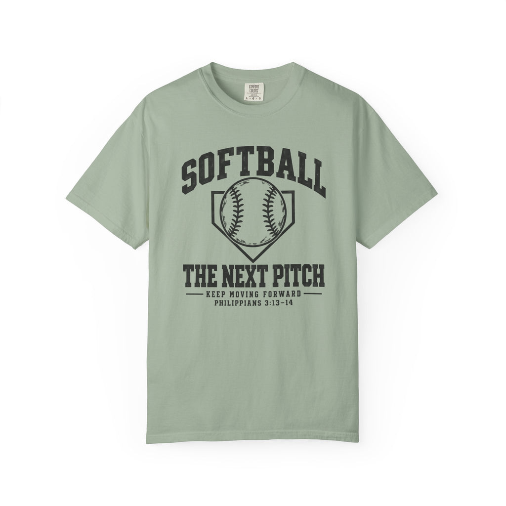 Softball "The Next Pitch" Christian T-Shirt