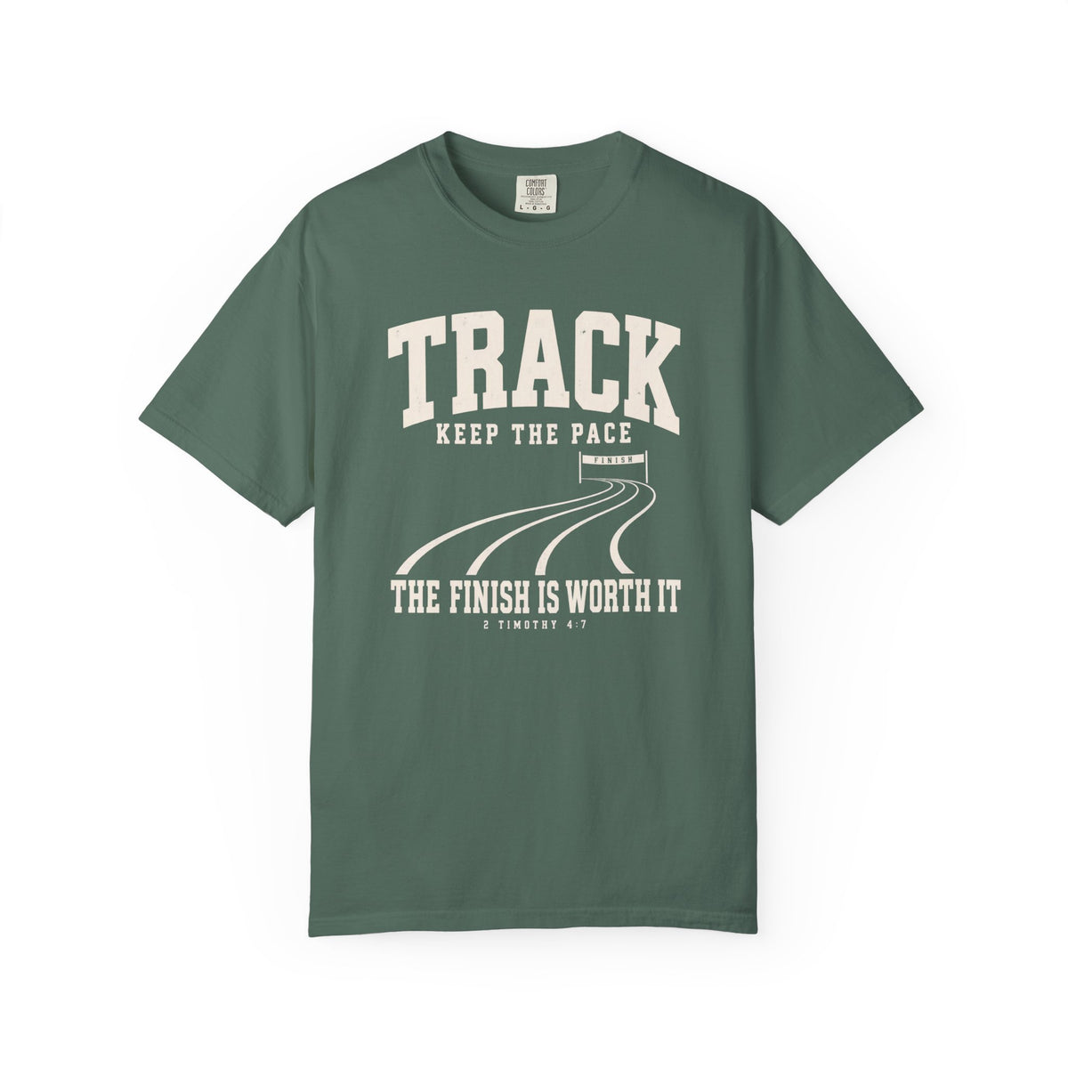 Track “Keep the Pace” Scripture T-Shirt