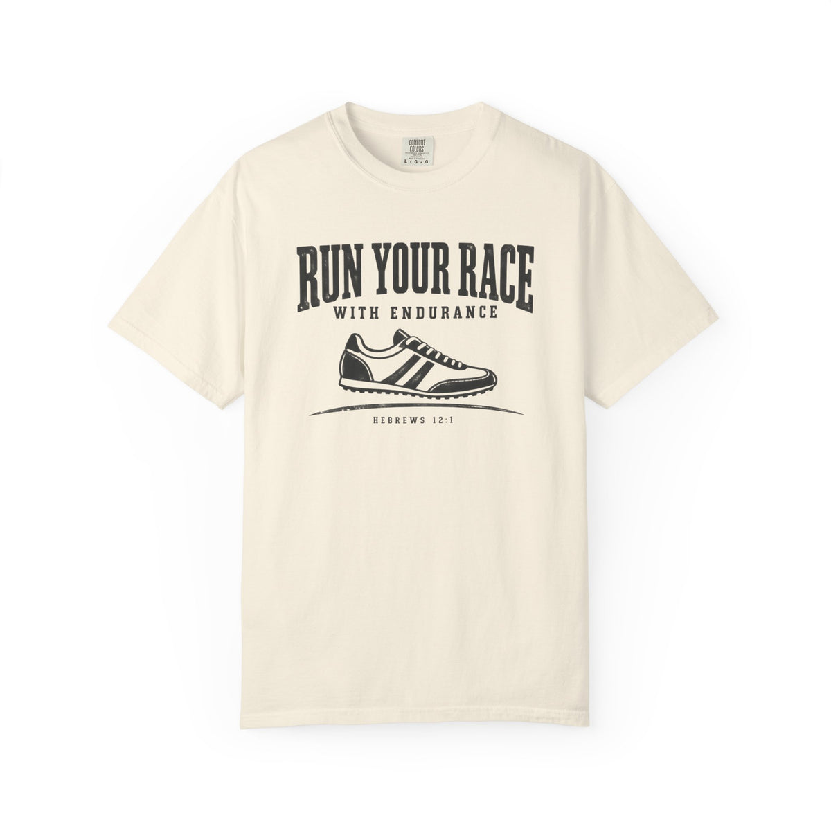 "Run Your Race" Scripture Track T-Shirt