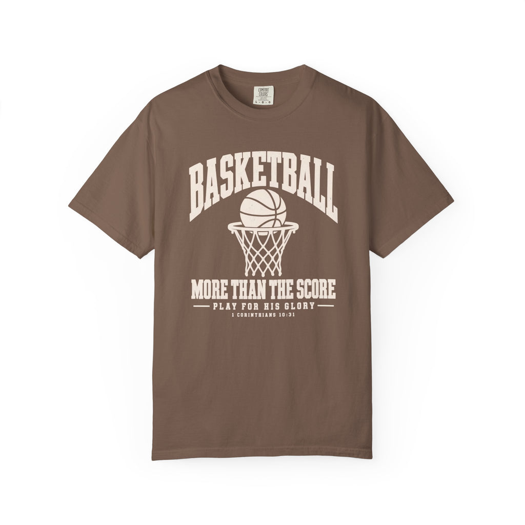 Basketball "More Than The Score" Christian T-Shirt