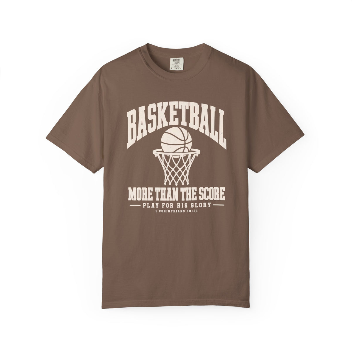 Basketball "More Than The Score" Christian T-Shirt