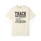 Track “Run Your Race” Christian T-Shirt