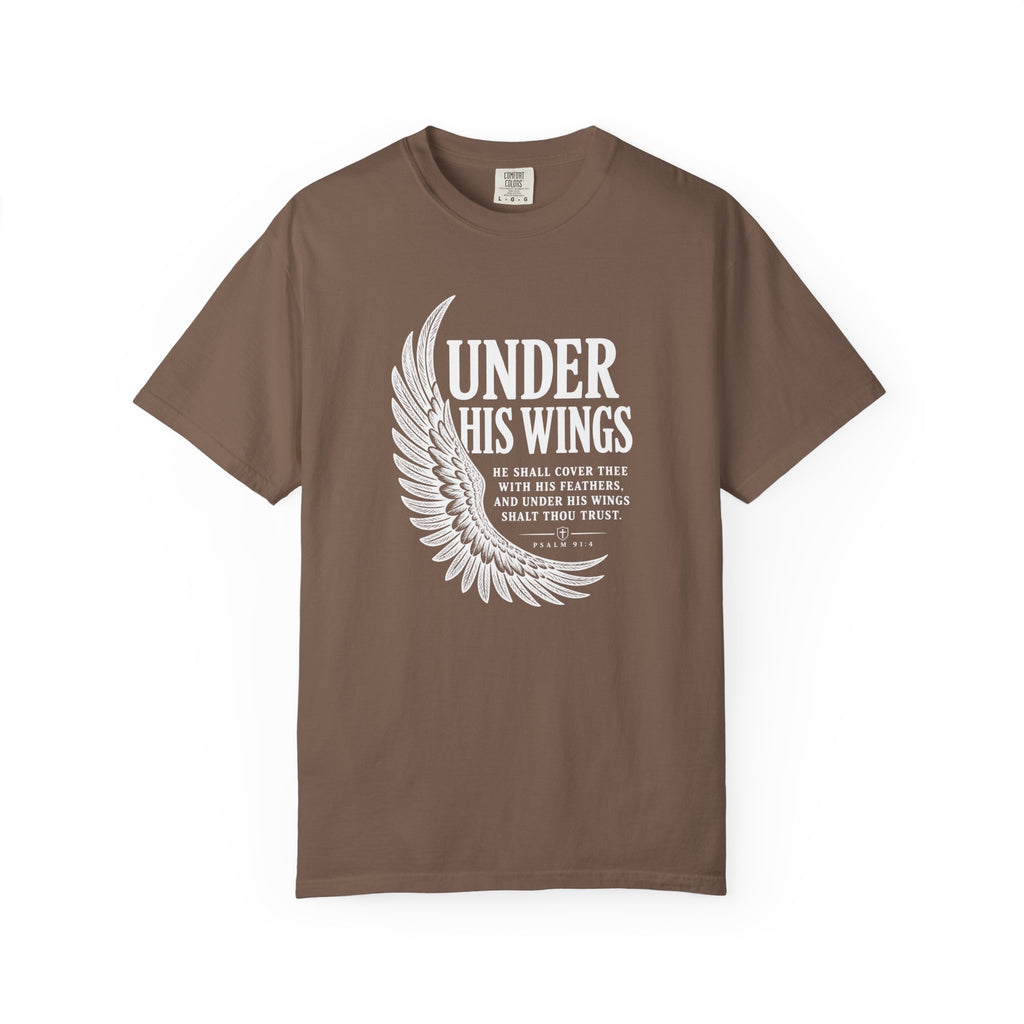 Under His Wings Psalm 91 T-Shirt