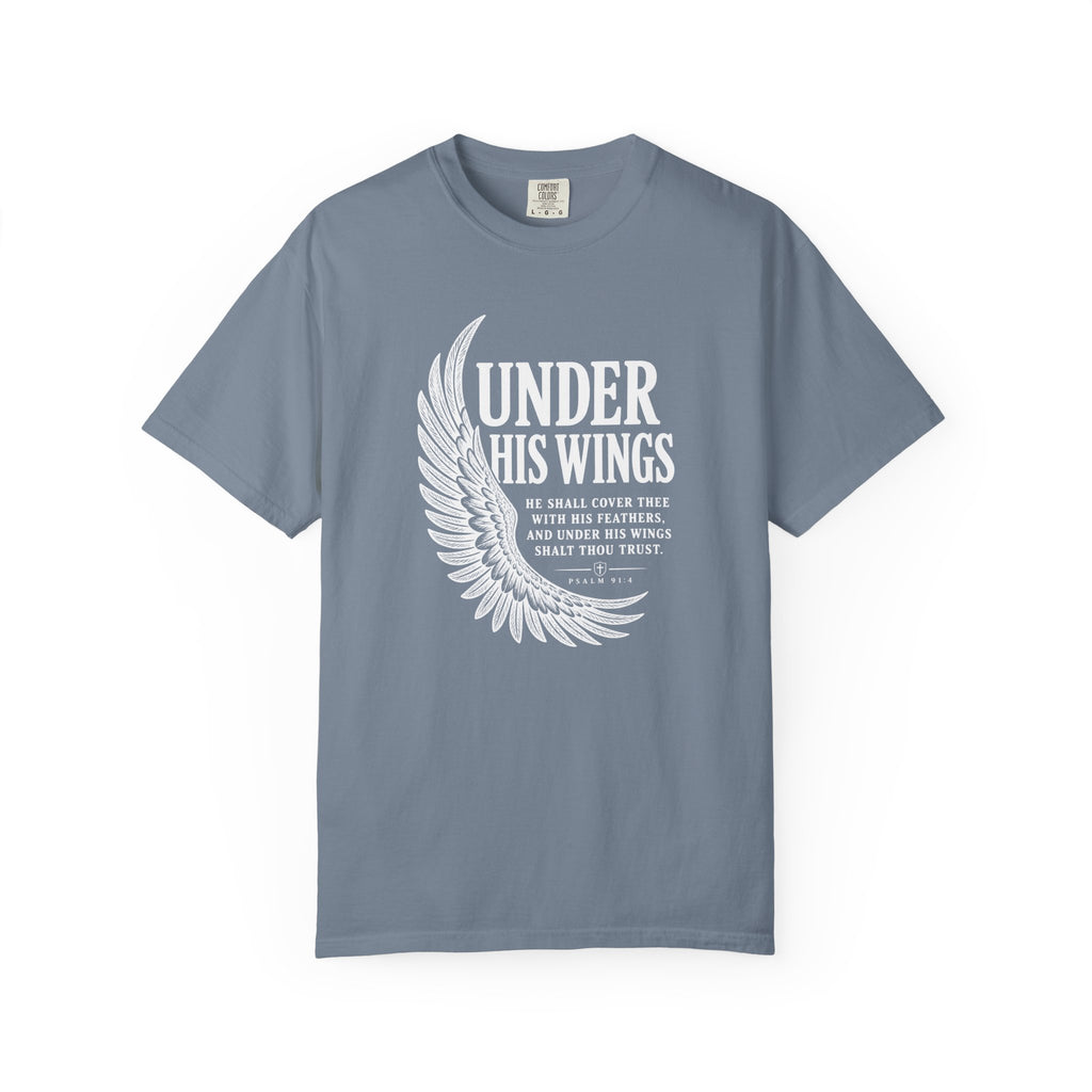Under His Wings Psalm 91 T-Shirt