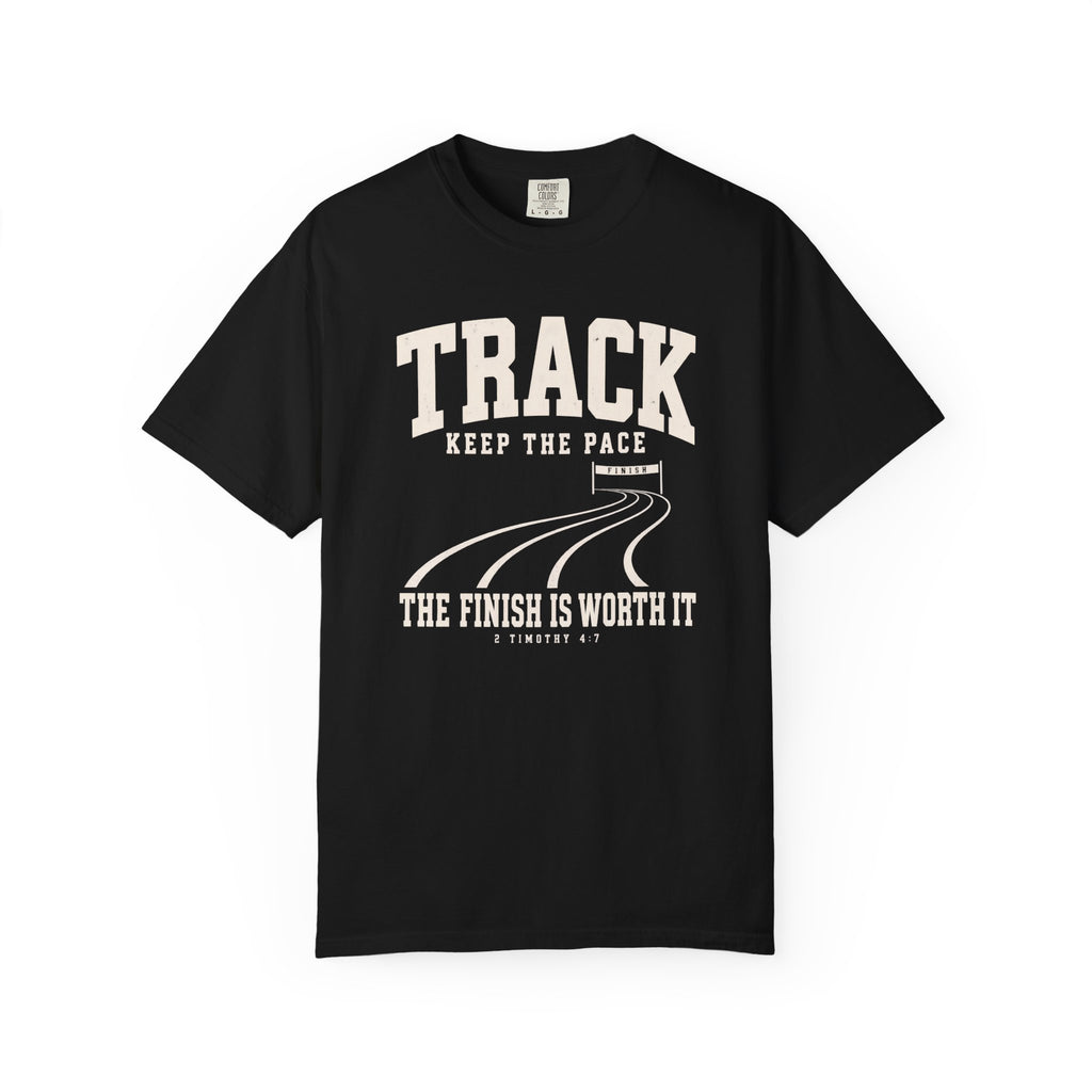 Track “Keep the Pace” Scripture T-Shirt
