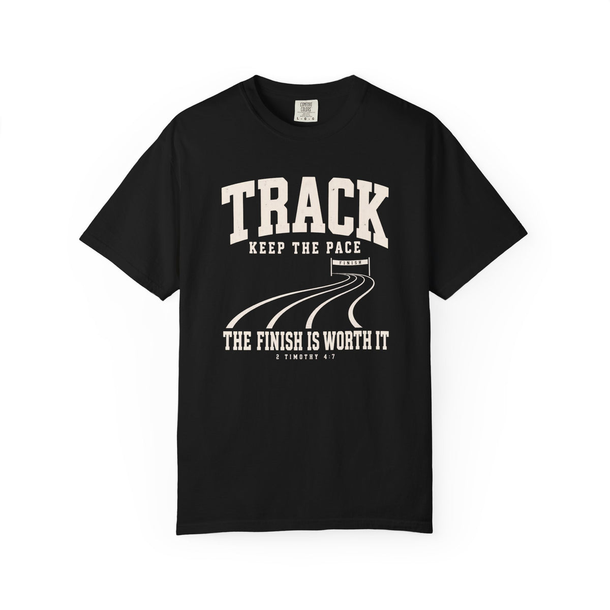 Track “Keep the Pace” Scripture T-Shirt