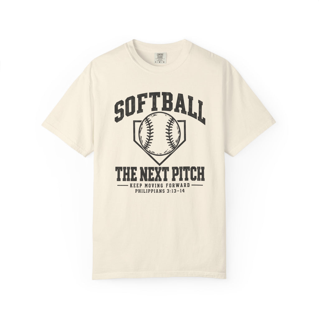 Softball "The Next Pitch" Christian T-Shirt