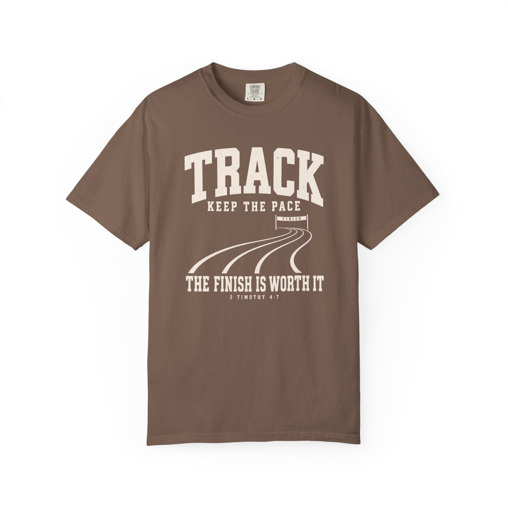 Track “Keep the Pace” Scripture T-Shirt