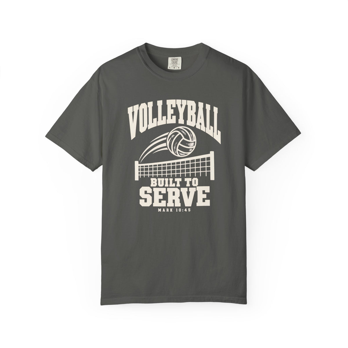 Volleyball "Built To Serve" Christian T-Shirt