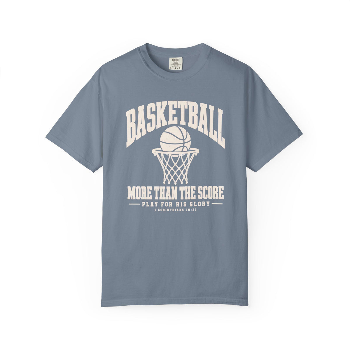 Basketball "More Than The Score" Christian T-Shirt
