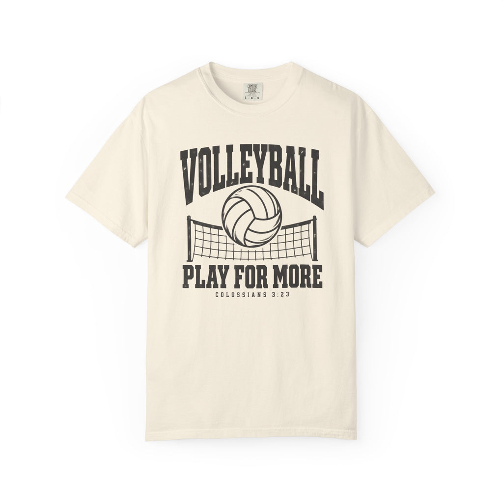 Volleyball "Play For More" Faith T-Shirt