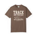 Track “Run Your Race” Christian T-Shirt
