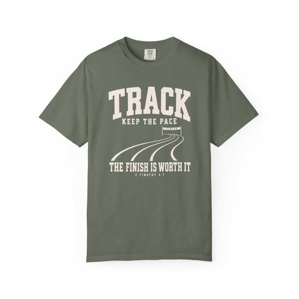 Track “Keep the Pace” Scripture T-Shirt
