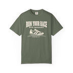 "Run Your Race" Scripture Track T-Shirt