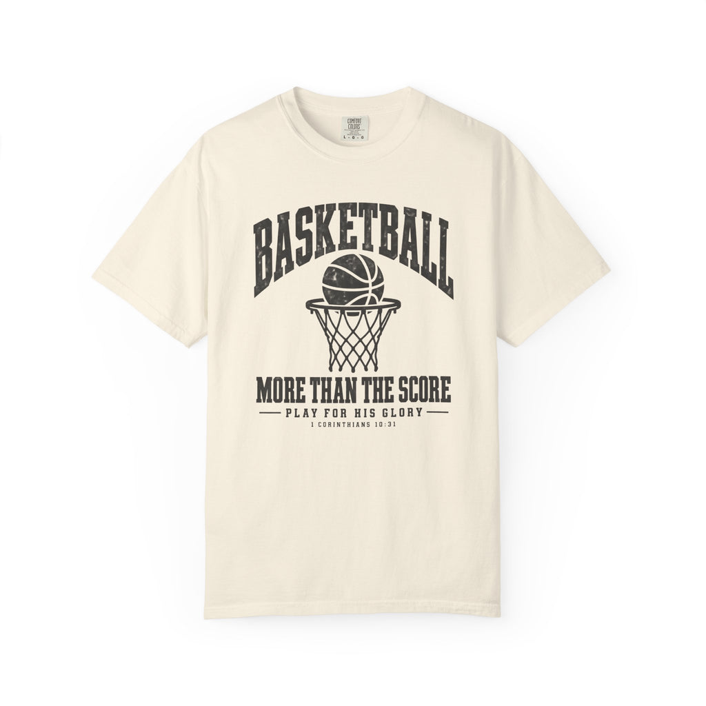 Basketball "More Than The Score" Christian T-Shirt