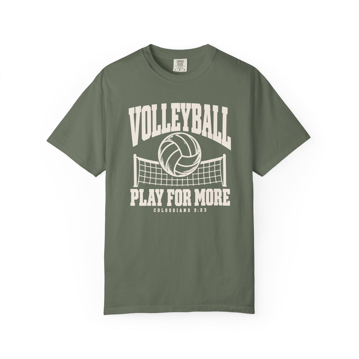 Volleyball "Play For More" Faith T-Shirt