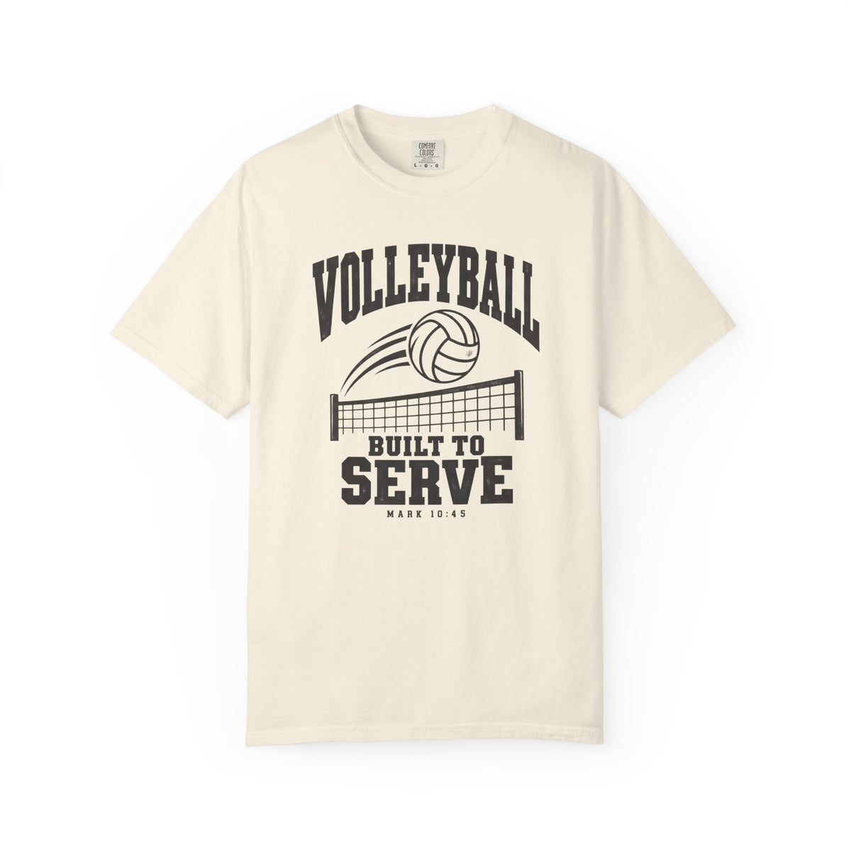 Volleyball "Built To Serve" Christian T-Shirt