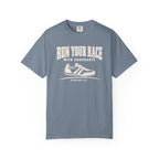 "Run Your Race" Scripture Track T-Shirt
