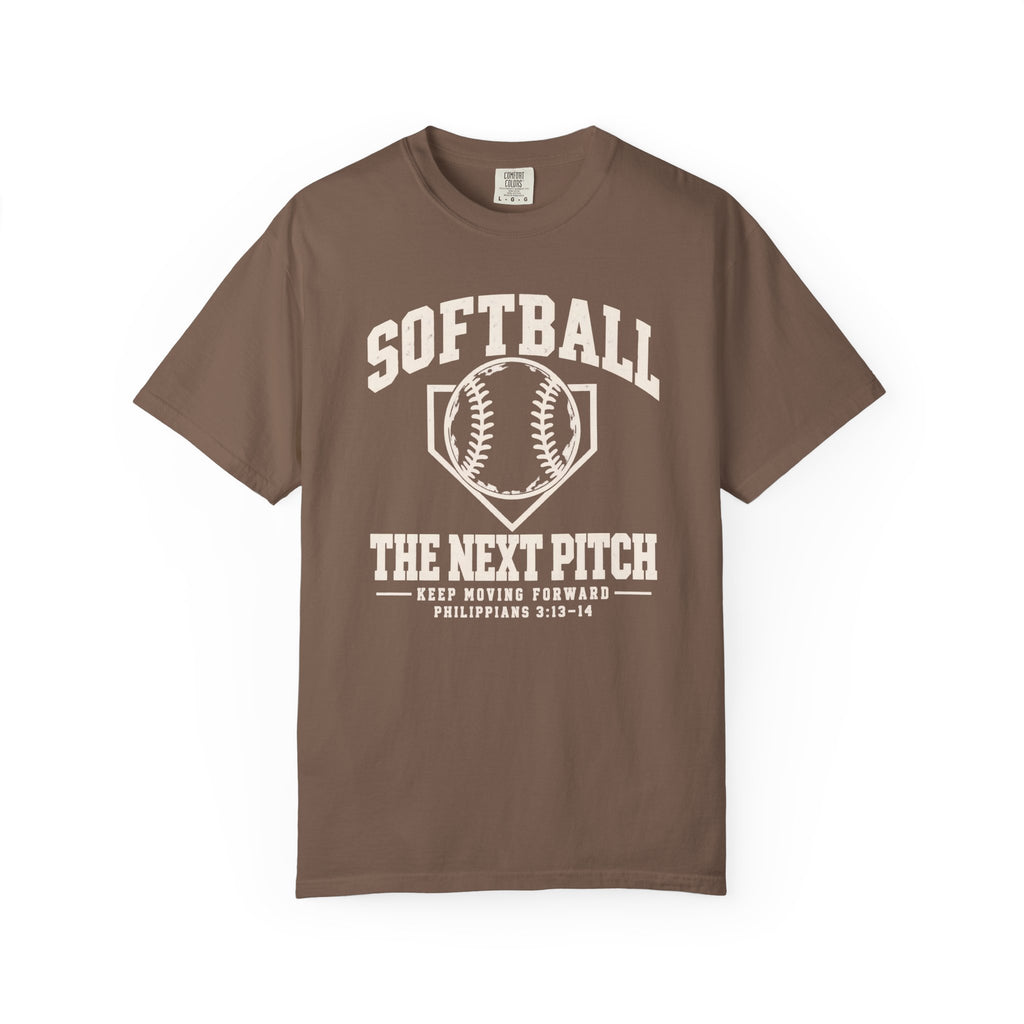 Softball "The Next Pitch" Christian T-Shirt