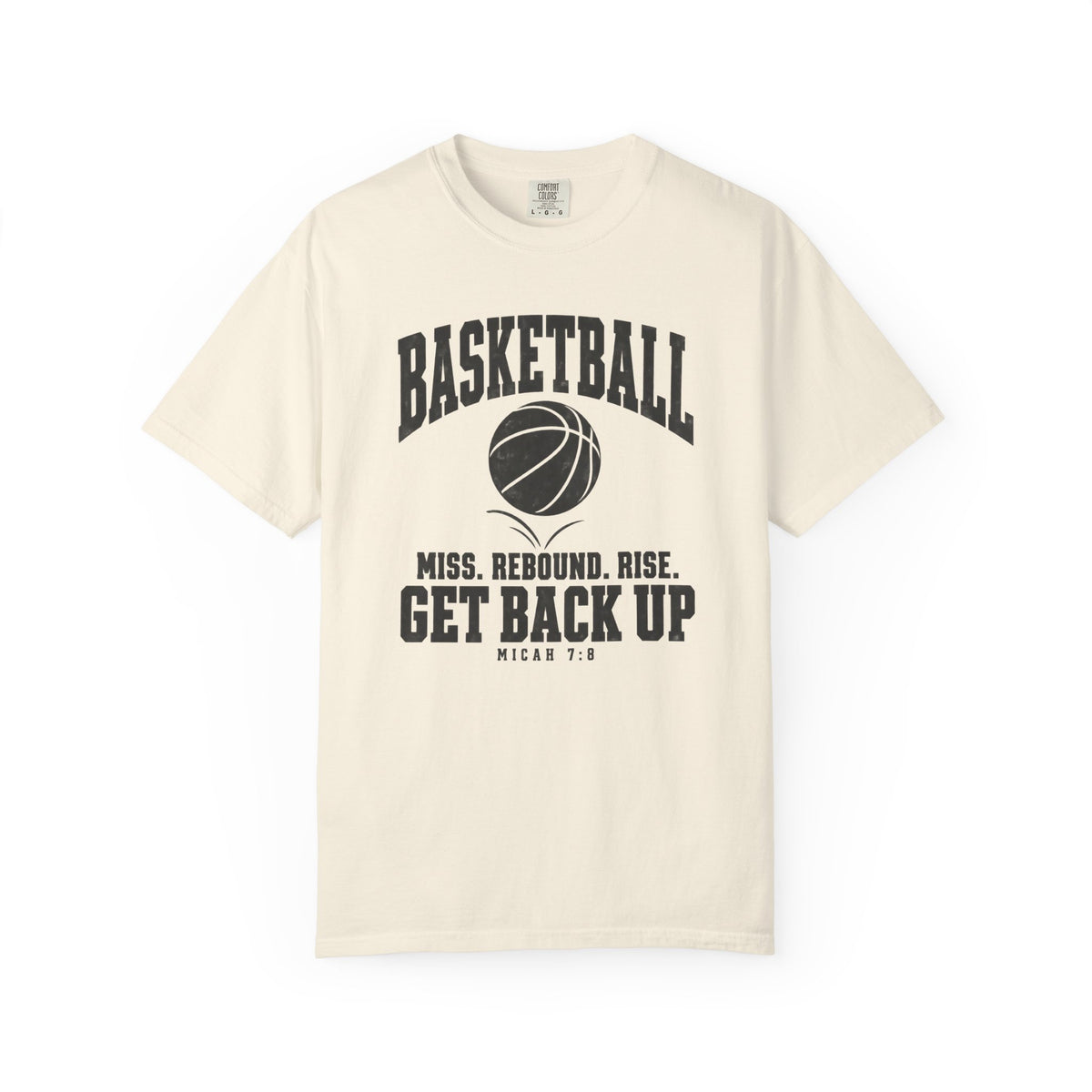 Basketball “Get Back Up” Christian T-Shirt