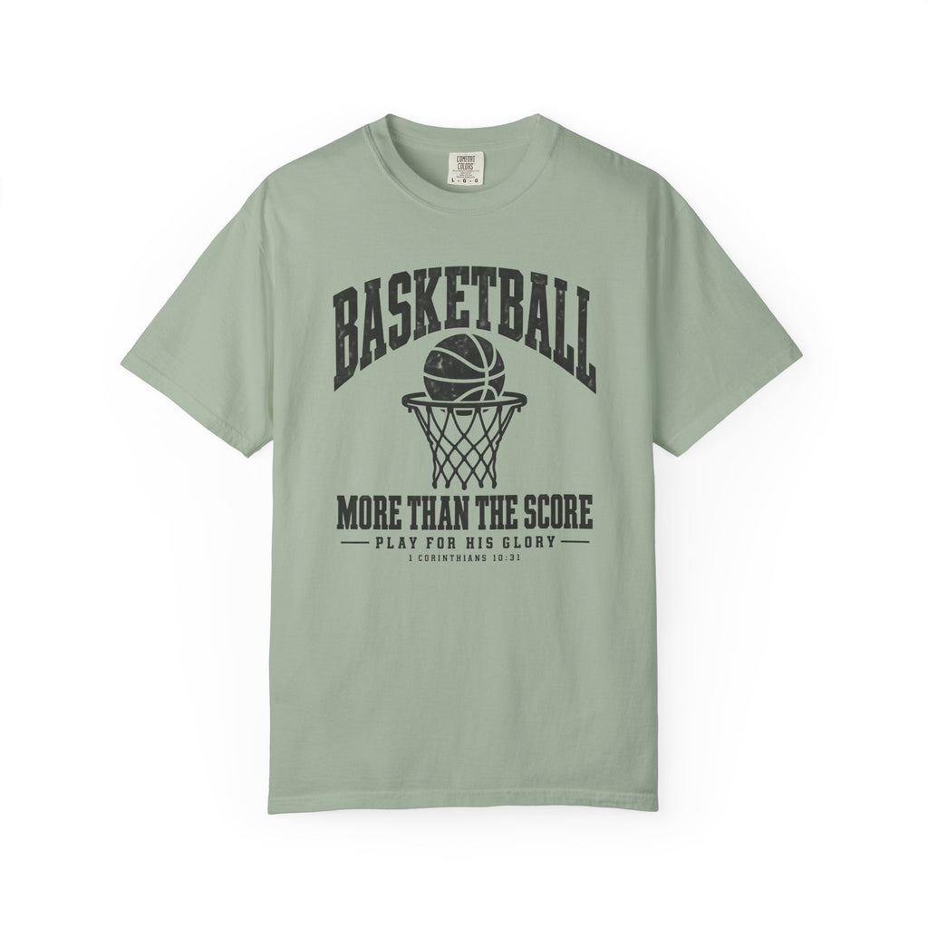 Basketball "More Than The Score" Christian T-Shirt