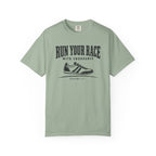 "Run Your Race" Scripture Track T-Shirt